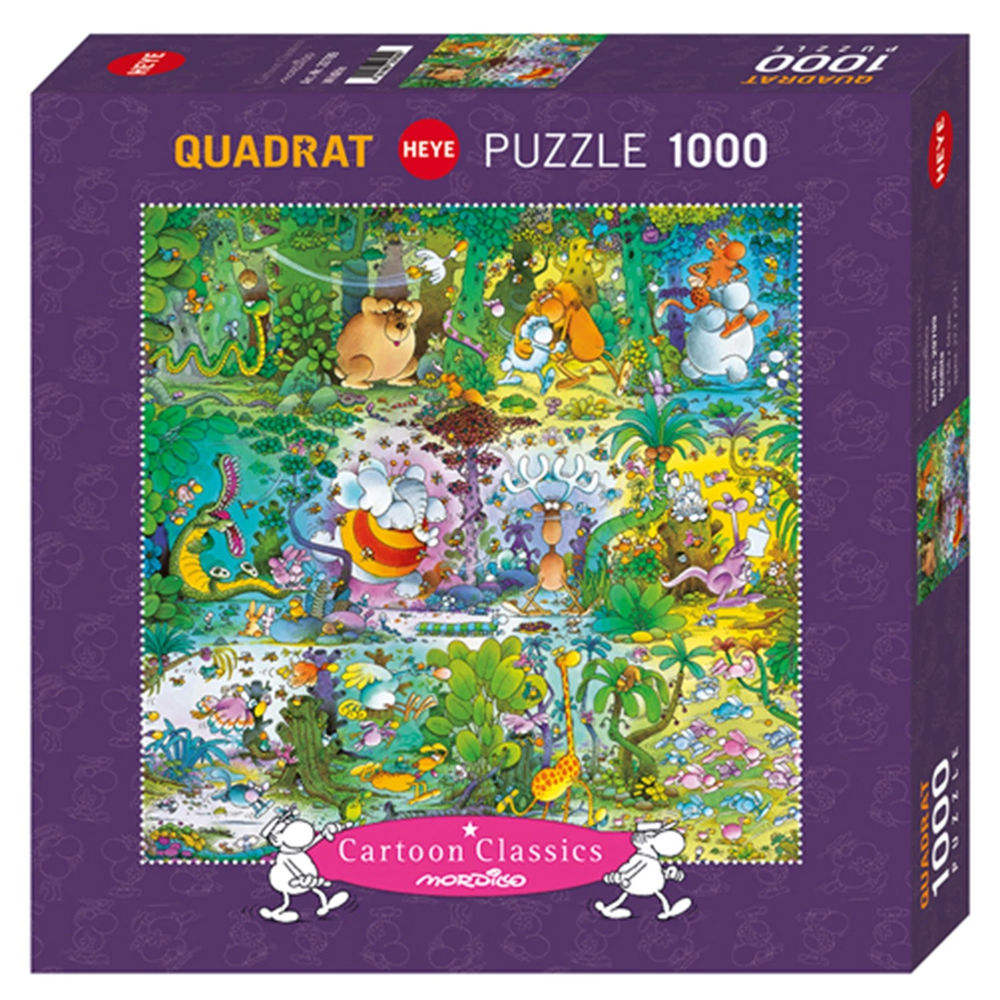Heye Puzzle Wildlife Square Puzzle, 1000 pieces