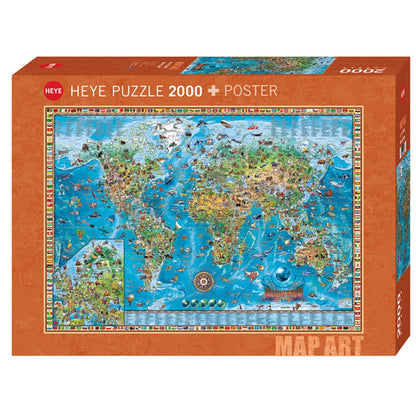 Heye Puzzle Amazing World Standard, 2000 pièces
