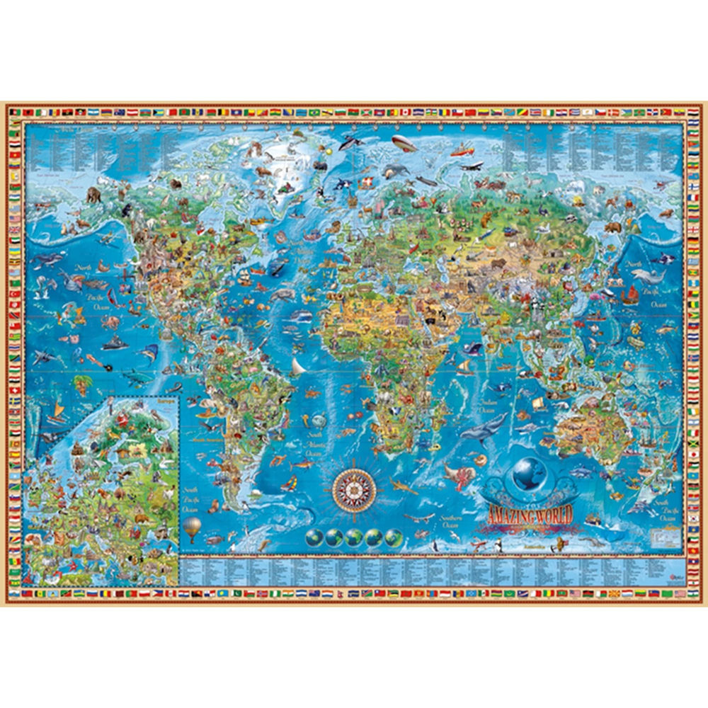 Heye Puzzle Amazing World Standard, 2000 pièces