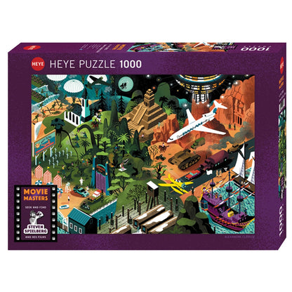 Puzzle Steven Spielberg Films Standard, 1000 Teile
