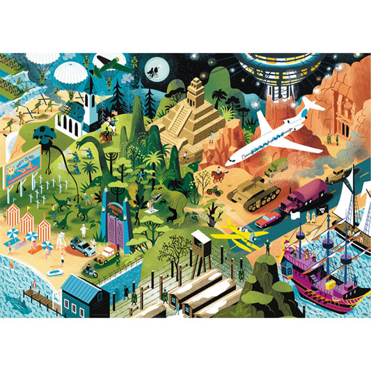 Puzzle Steven Spielberg Films Standard, 1000 Teile