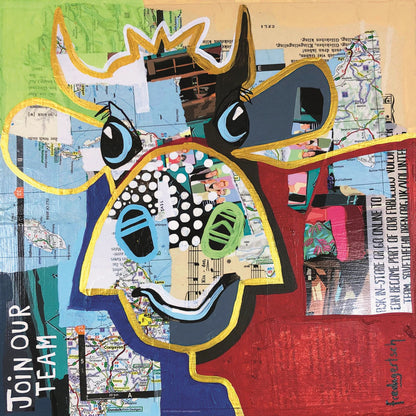 Heye Puzzle Carré Vache Pointillé 1000 pièces