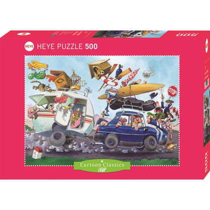Hey Puzzle, en vacances ! Norme 500 pièces