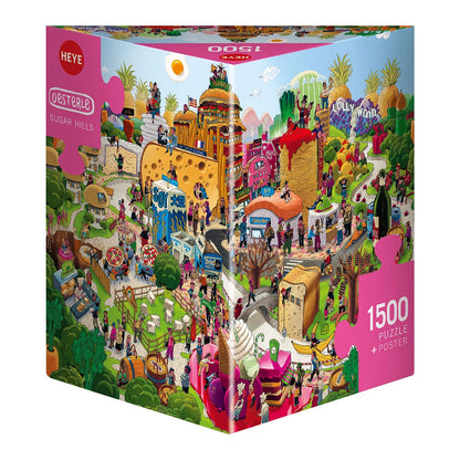 Heye Puzzle Sugar Hills Triangulaire 1500 pièces