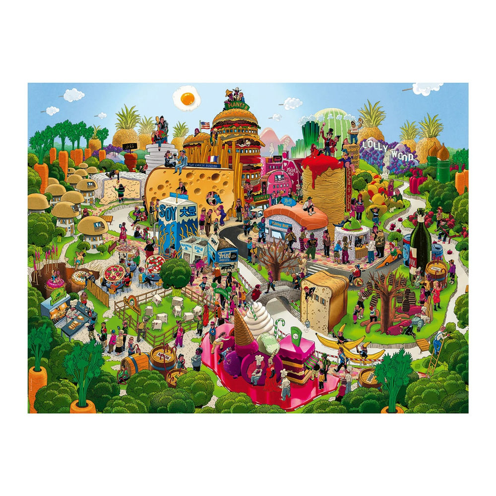 Heye Puzzle Sugar Hills Triangulaire 1500 pièces