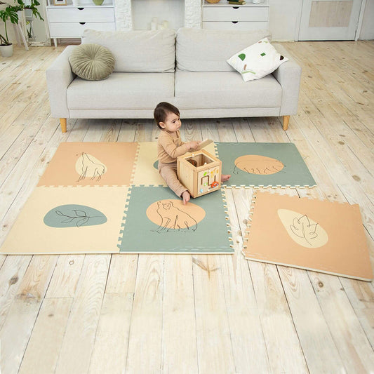 XXL Puzzlematte, Jungle Sunset 1.8 x 1.2 m