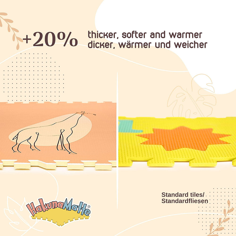 XXL Puzzlematte, Jungle Sunset 1.8 x 1.2 m