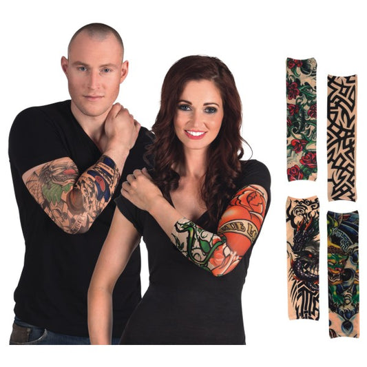 Carnival tattoo sleeve, 1 piece, assorted