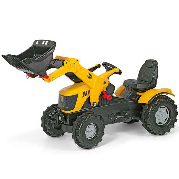 RollyToys Farmtrac pedal tractor JCB 8250 with front loader