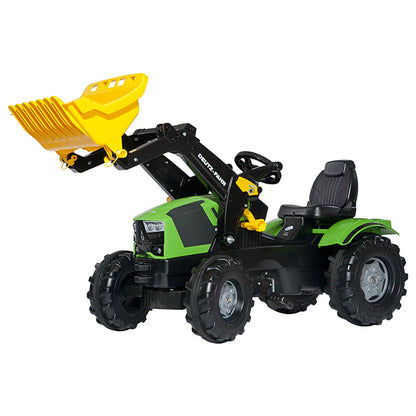 RollyToys Farmtrac pedal tractor Deutz-Fahr 5120 with front loader