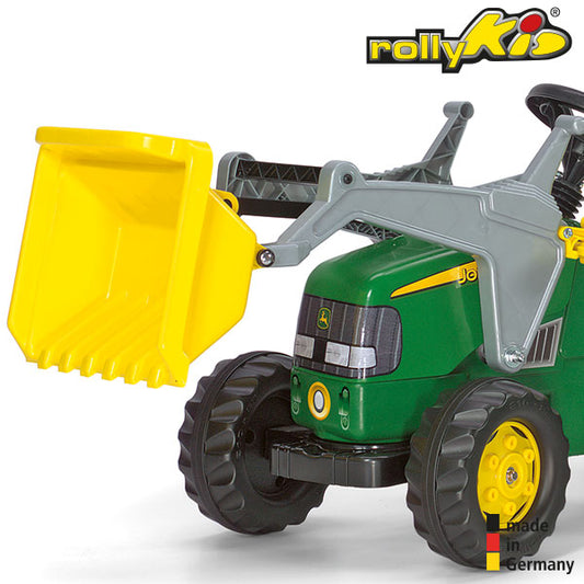 RollyToys Kid John Deere Trailer &amp; Loader