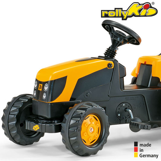 RollyToys Kid Pedal Tractor JCB with Trailer
