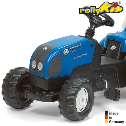 RollyToys Kid Pedal Tractor Landini with Trailer