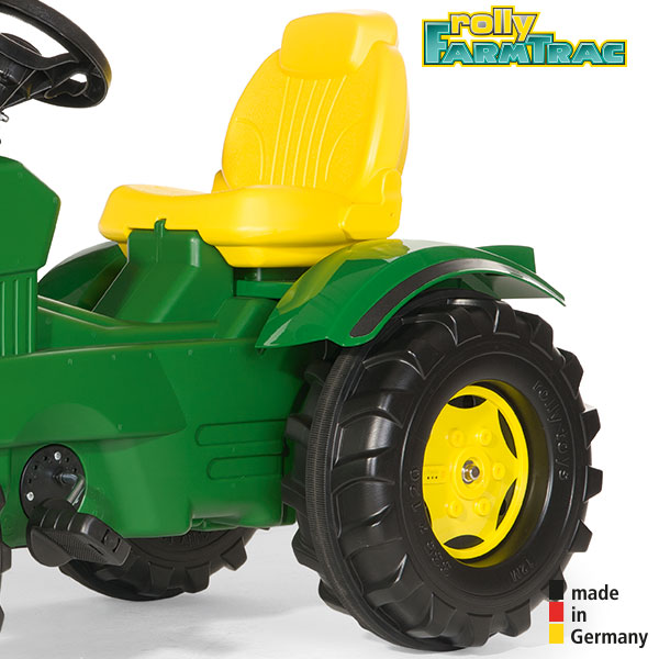 RollyToys Farmtrac pedal tractor John Deere 6210 R with front loader