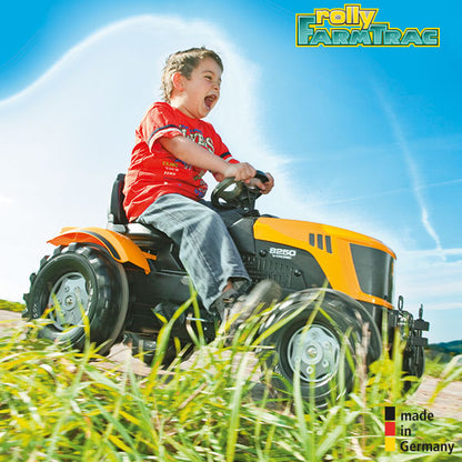 RollyToys Farmtrac pedal tractor JCB 8250 with front loader