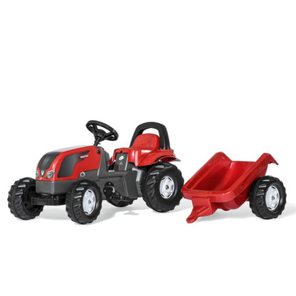 RollyToys Kid pedal tractor Valtra with trailer