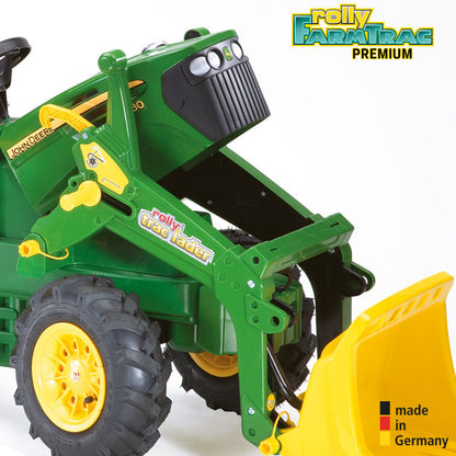 RollyToys Farmtrac Premium John Deere 7930 with gearshift, brake, loader &amp; pneumatic tires