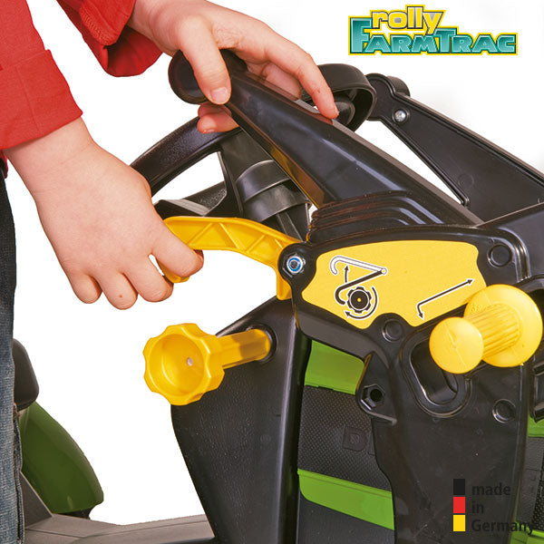 RollyToys Farmtrac Premium Deutz-Fahr Agrotron with front loader &amp; pneumatic tires