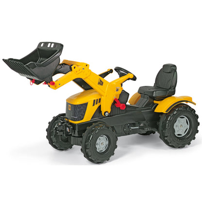 RollyToys Farmtrac pedal tractor JCB 8250 with front loader