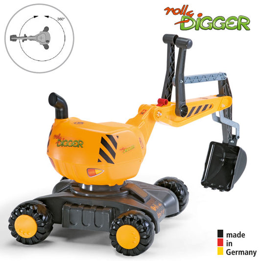 RollyToys Digger Bagger, gelb