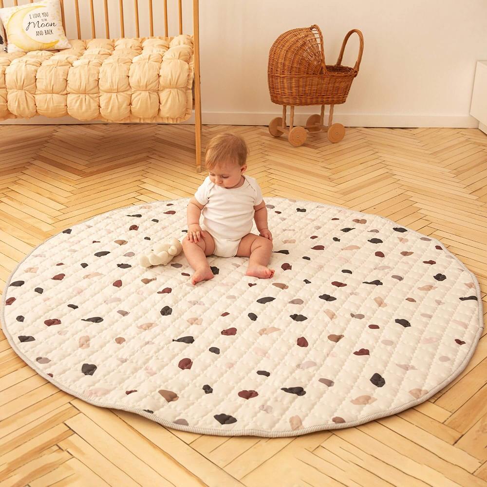 Tapis de jeu Hakuna mat, Ø 1,5 m, confettis