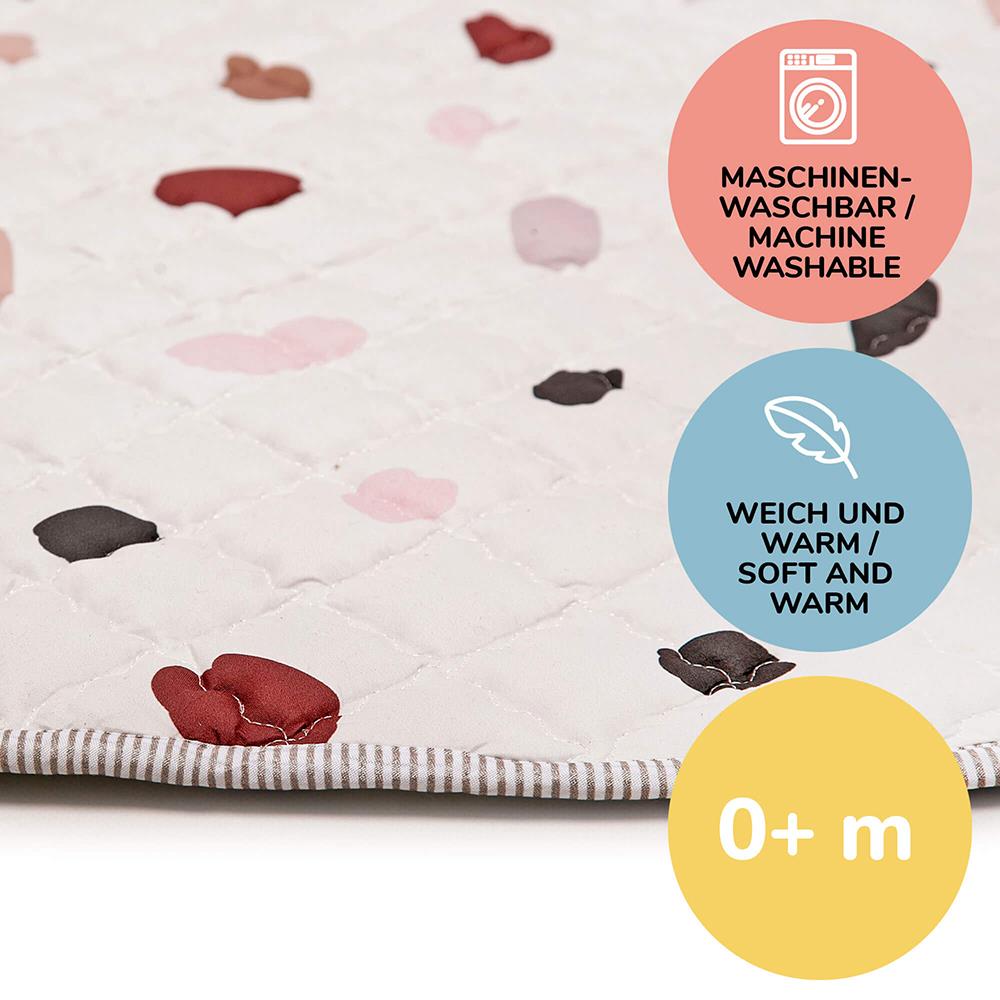 Tapis de jeu Hakuna mat, Ø 1,5 m, confettis