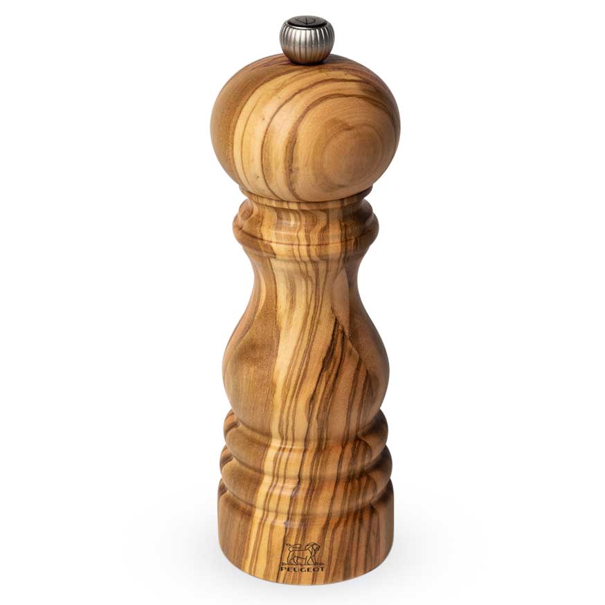 Peugeot Paris pepper mill, olive wood, 18 cm