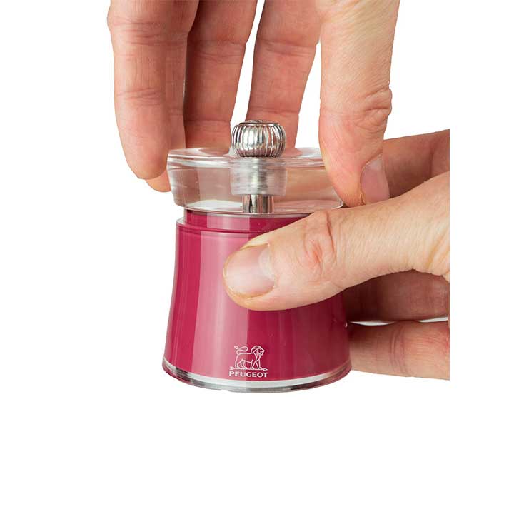 Peugeot Bali Pfeffermühle, himbeerrot, 8 cm