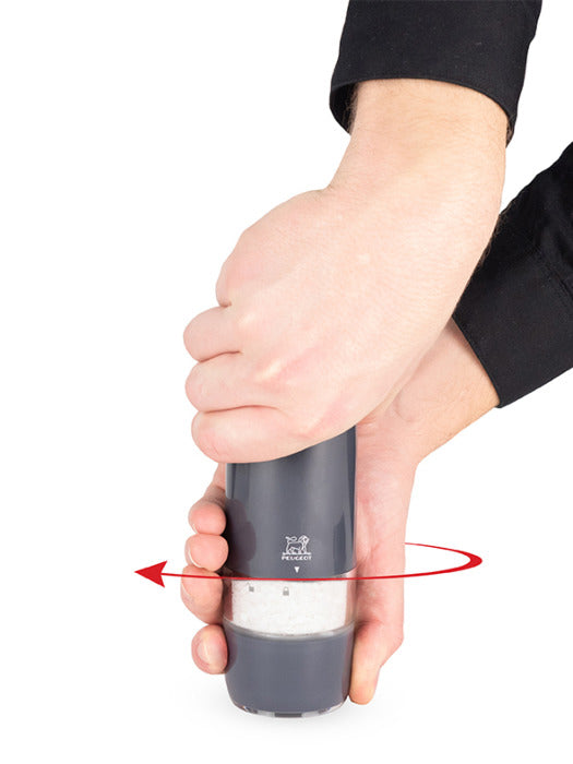 Peugeot Alaska Salzmühle, 17 cm, schwarz