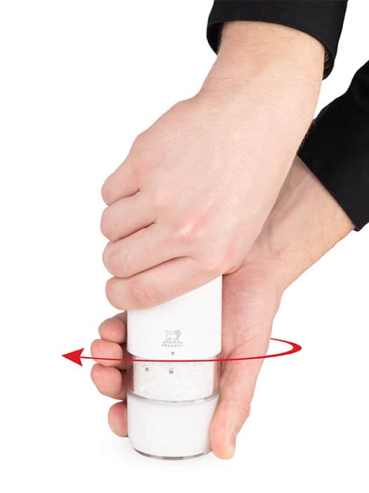 Peugeot Alaska Salzmühle, 17 cm, weiss