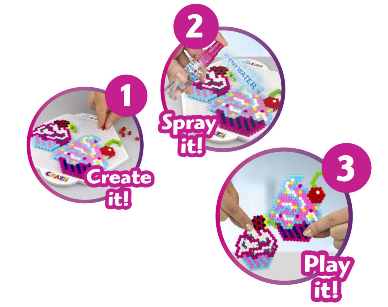 Craze Splash Beadys Refill Set Girls