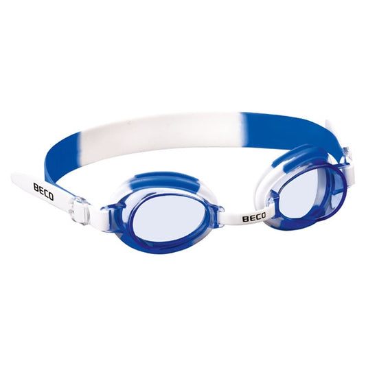 Lunettes de natation pour enfants Beco, bleues et blanches