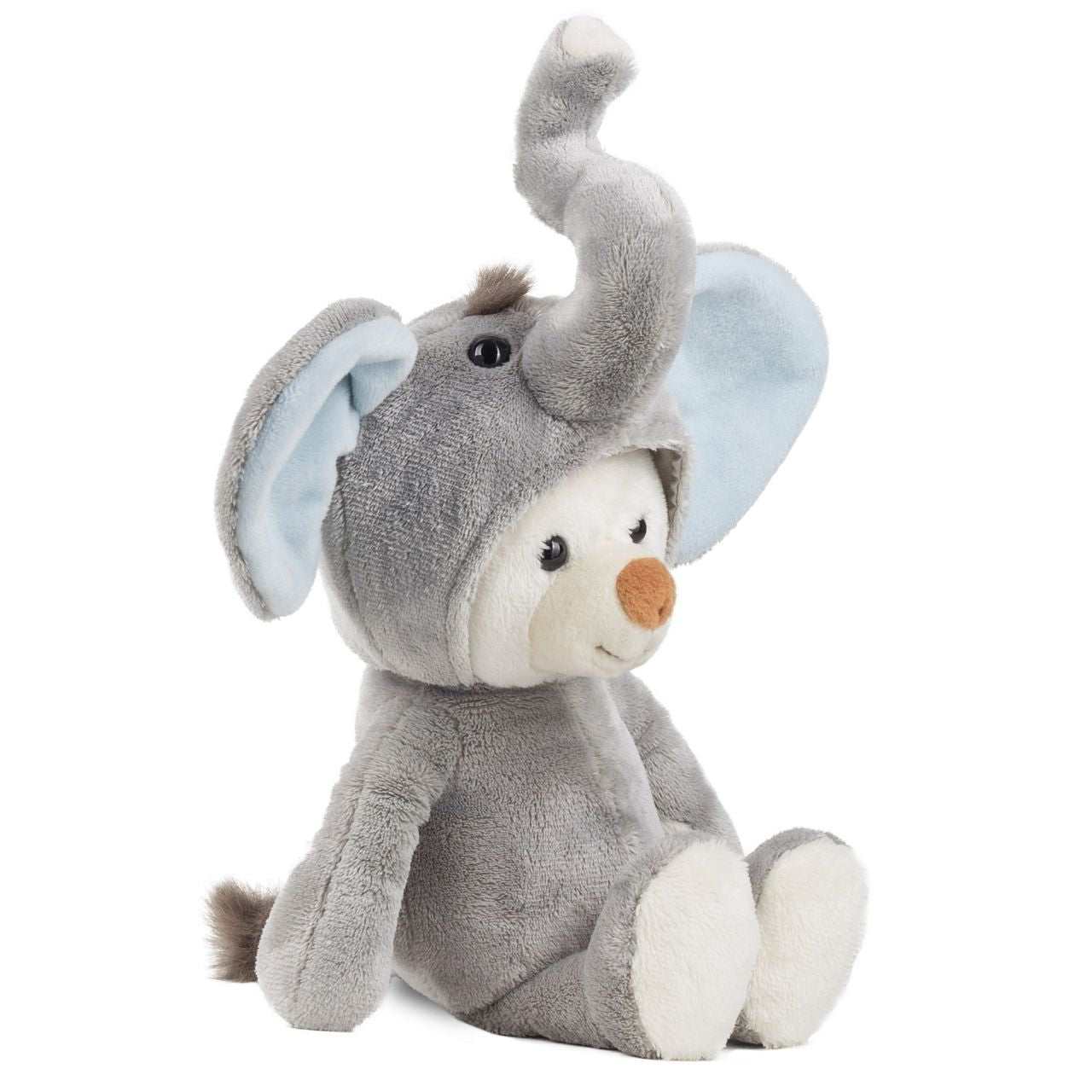 Schaffer Teddyfant bleu 27cm