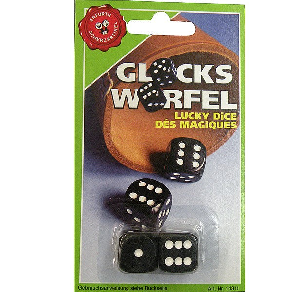 Glückswürfel, 2 Stück