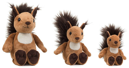 Peluche Schaffer Luzy l'écureuil, 18 cm