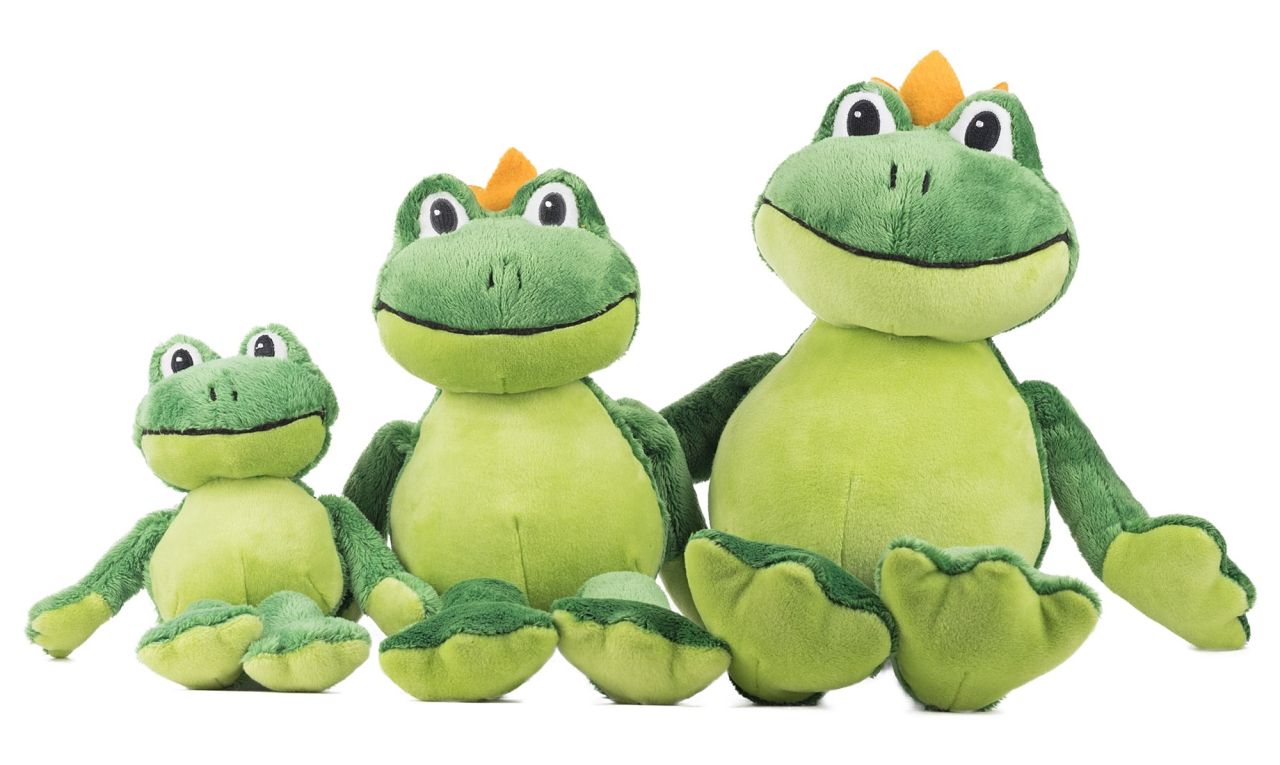 Schaffer-Plüschtier Frosch Charles, 25 cm