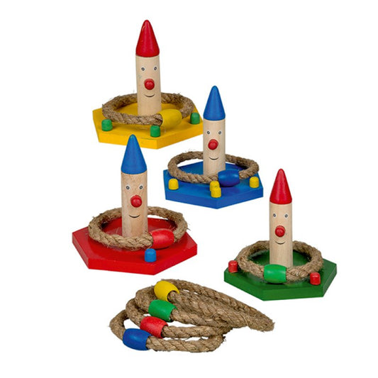 Happy People Lustiges Ringwurfspiel, 12 - teilig