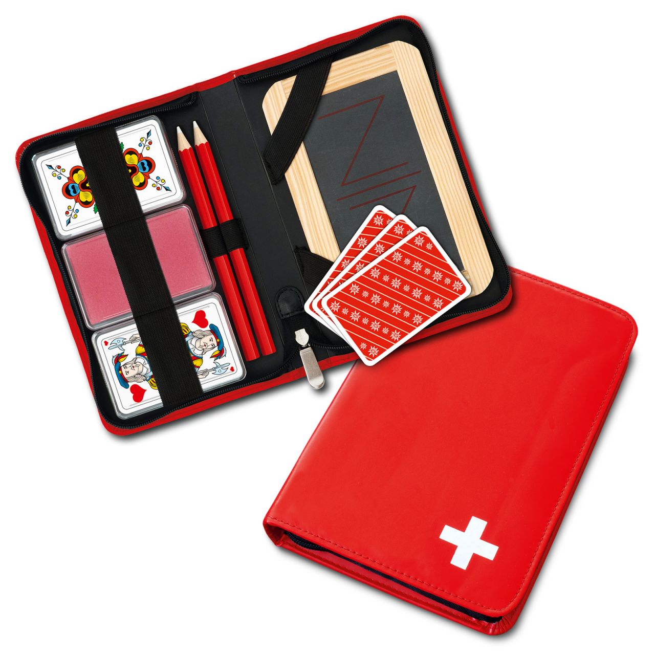 Carta Media Jassetui Swiss Cross