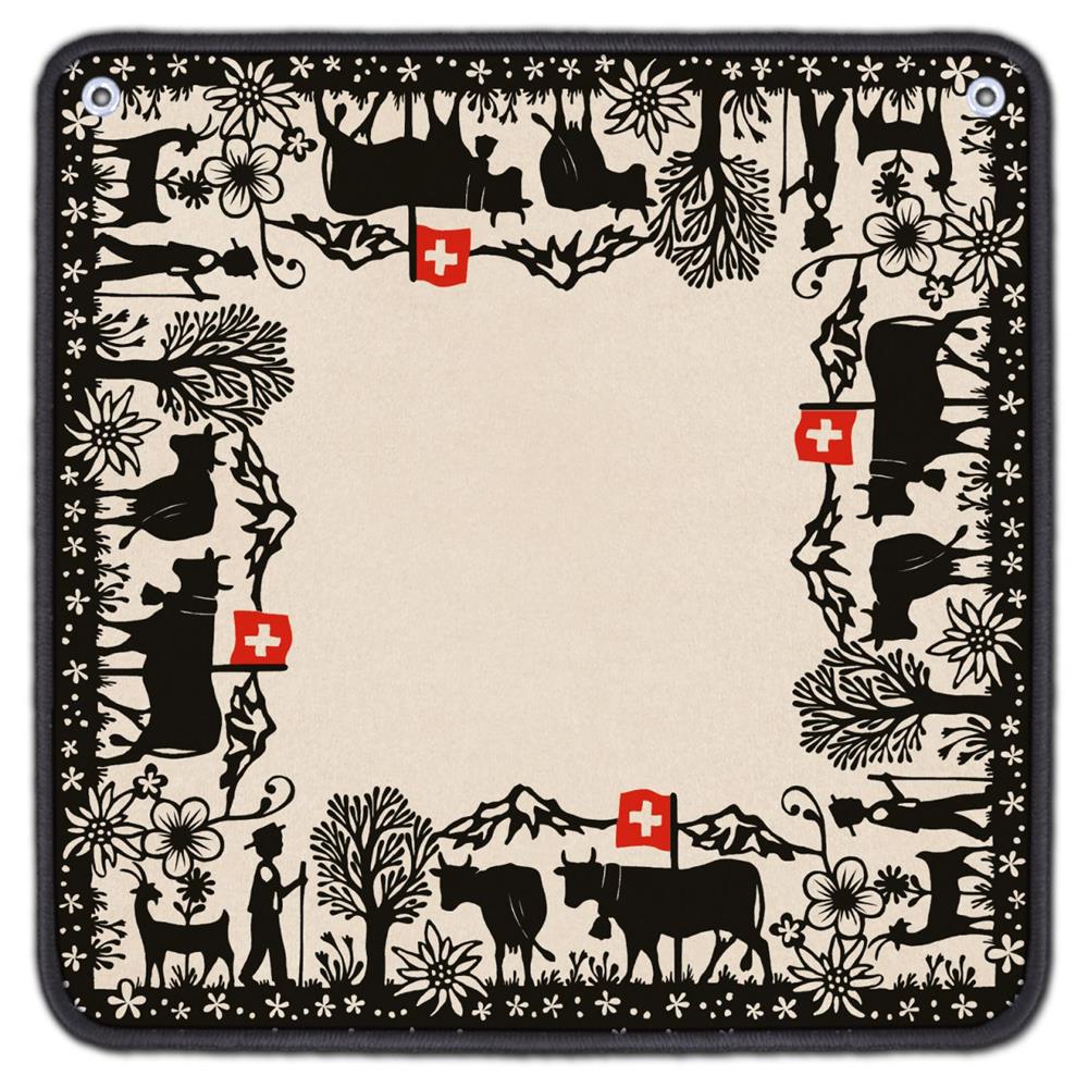 Carta Media Jassteppich Swiss Paper Cutting