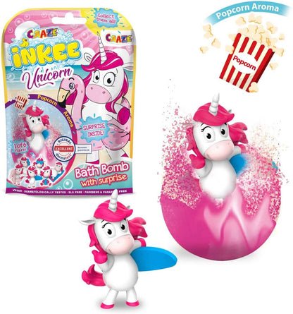 Craze Inkee Surprise Bombes de bain Licorne Plage