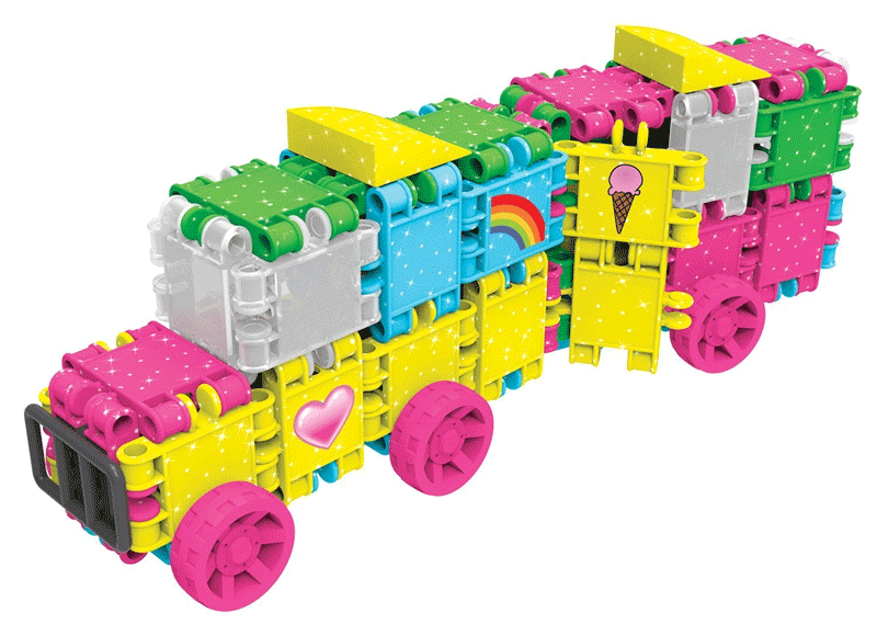 Clics Box Glitter 8 in 1, 133 Teile