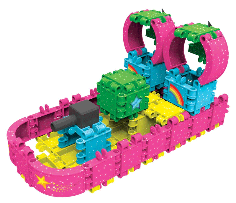 Clics Box Glitter 8 in 1, 133 Teile