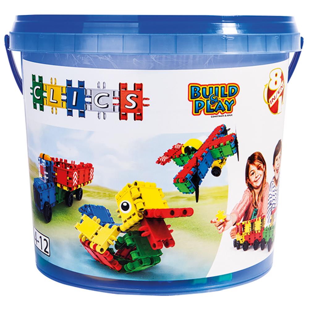 Clics Box 160 pieces, 8 in 1