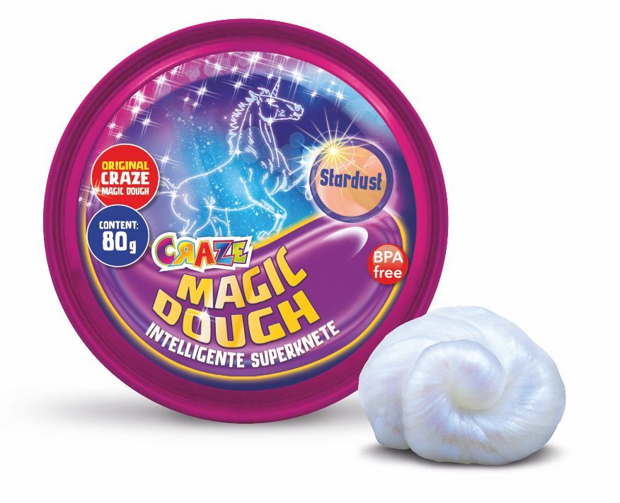 Craze Magic Dough 80g Galaxy, assorted
