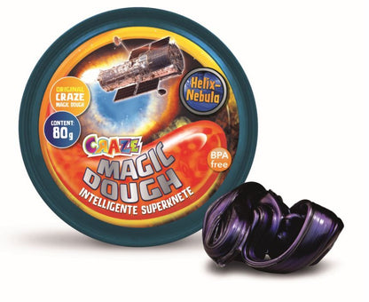 Craze Magic Dough 80g Galaxy, assorted