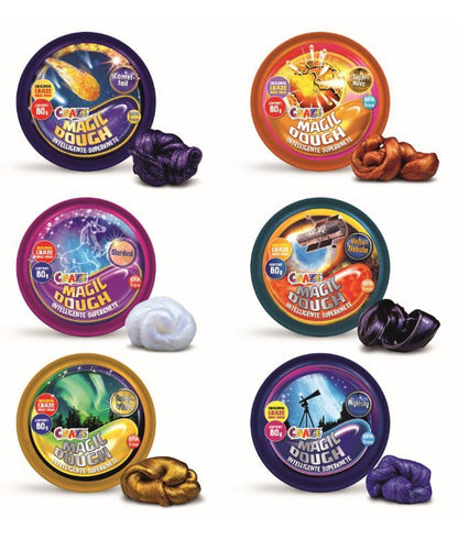 Craze Magic Dough 80g Galaxy, assorted