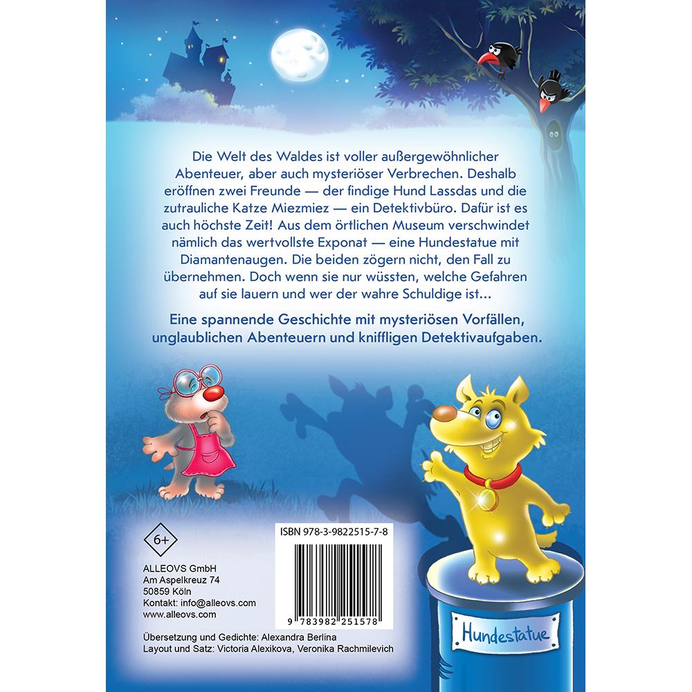 Alleov's Paws Up! Funny detective stories for children