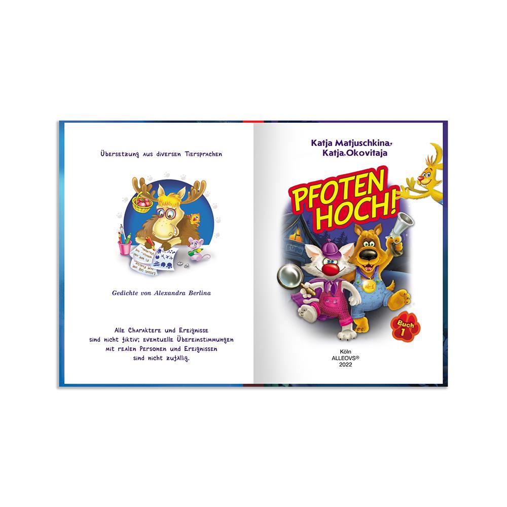 Alleov's Paws Up! Funny detective stories for children