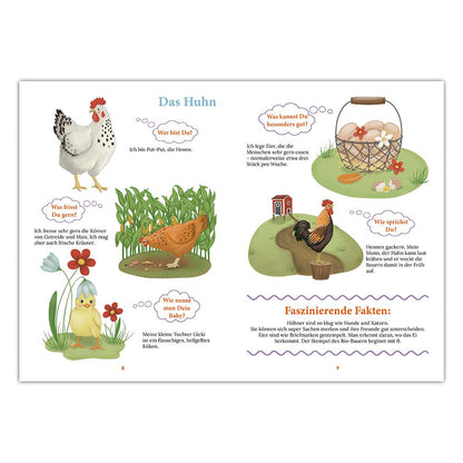 Alleovs WiBuKi – livre de connaissances pour enfants – les animaux de la ferme