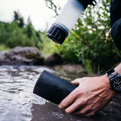 Grayl Geopress Purificateur Bouteille Covert Noir